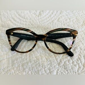 Prada Tortoise Shell Eyeglasses